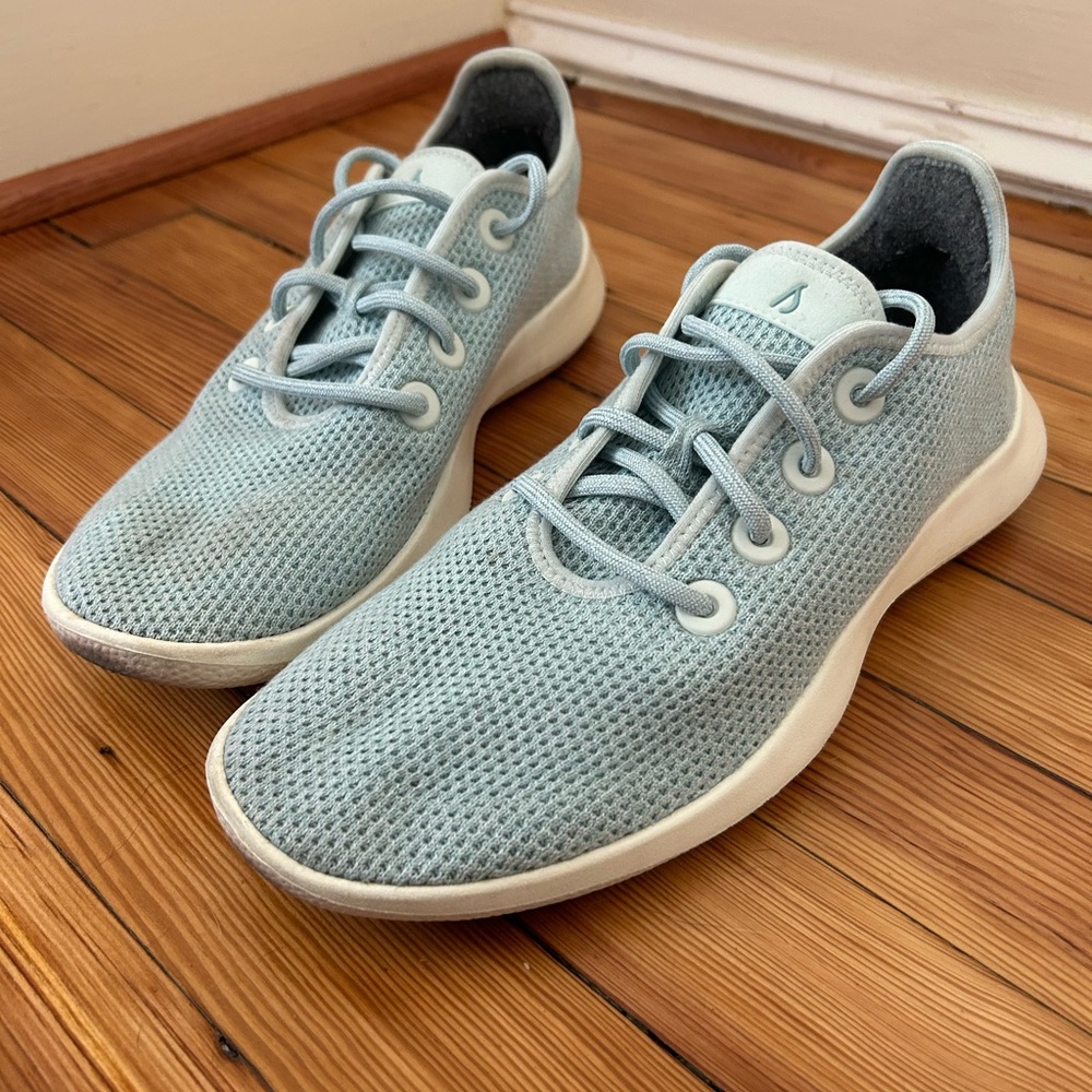 Allbirds Blue Knit Sneakers
